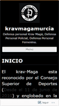 Mobile Screenshot of kravmagamurcia.com